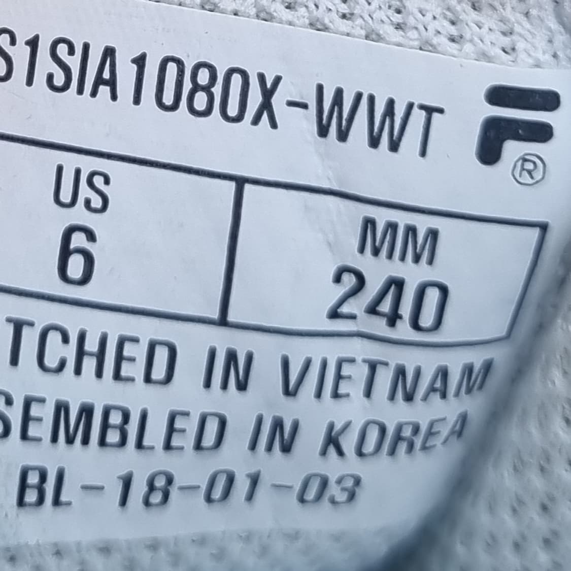 휠라 벨트랩 여성운동화240  상품이미지6