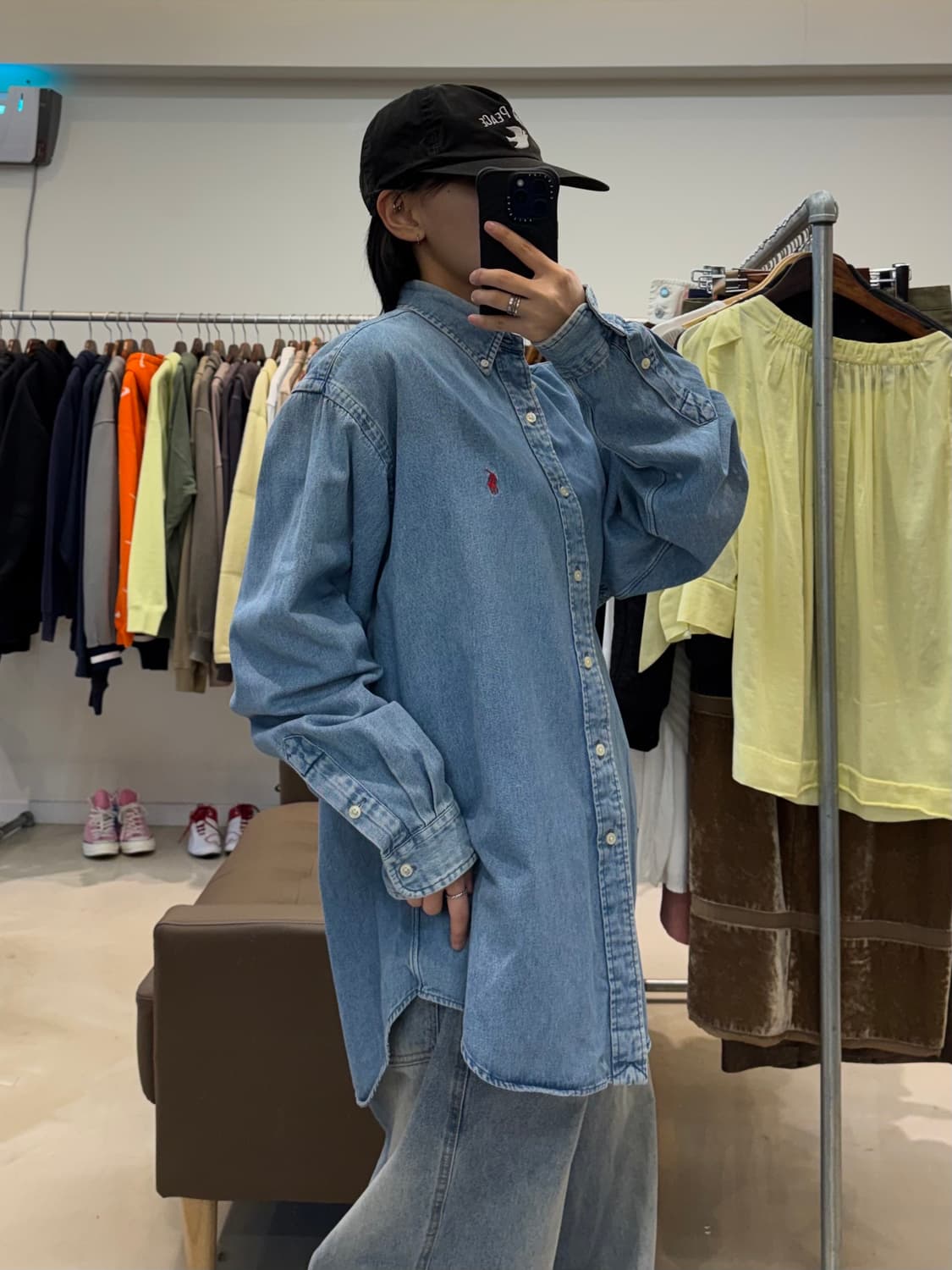 폴로 랄프로렌 데님 셔츠 상품이미지5