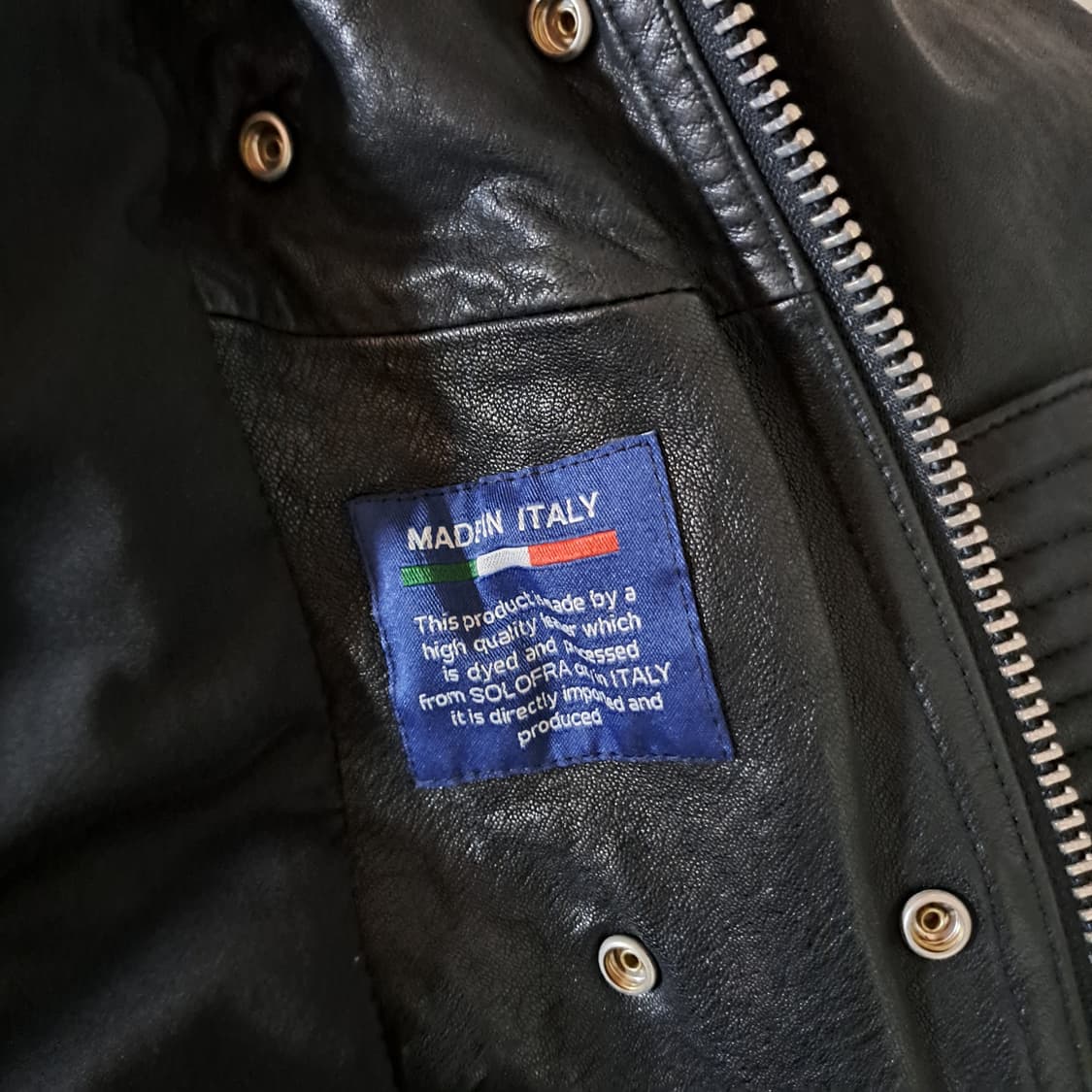 (택포) 프섬 스타일 이태리 양가죽 바이커 자켓 100-105 B145 상품이미지9