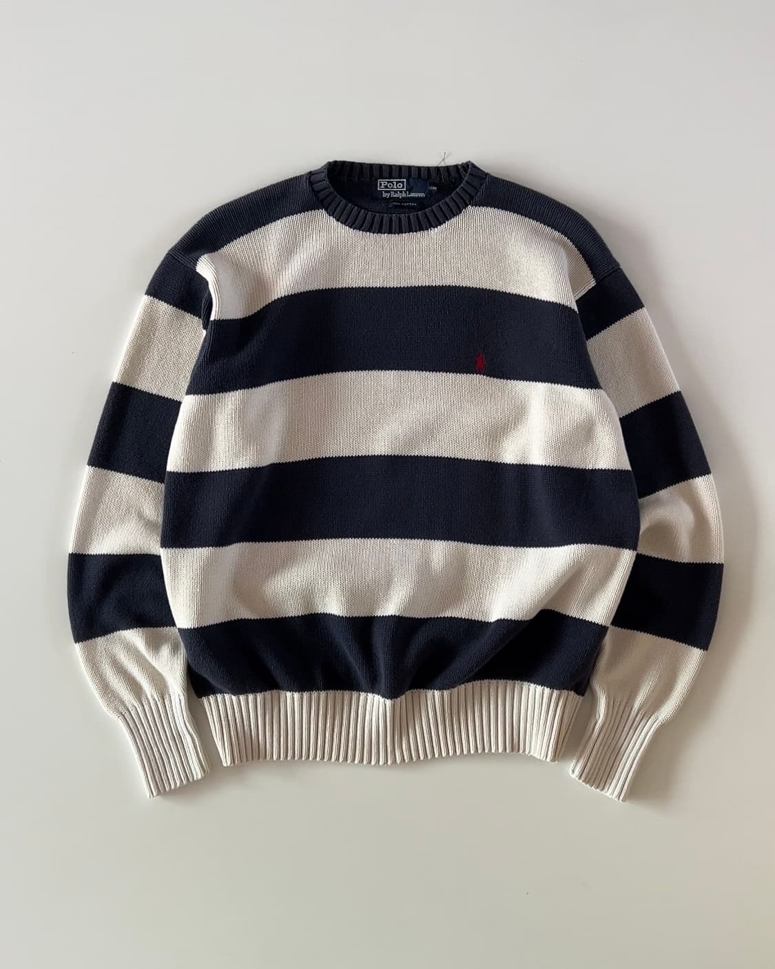폴로 랄프로렌 단가라 니트 100 상품이미지1