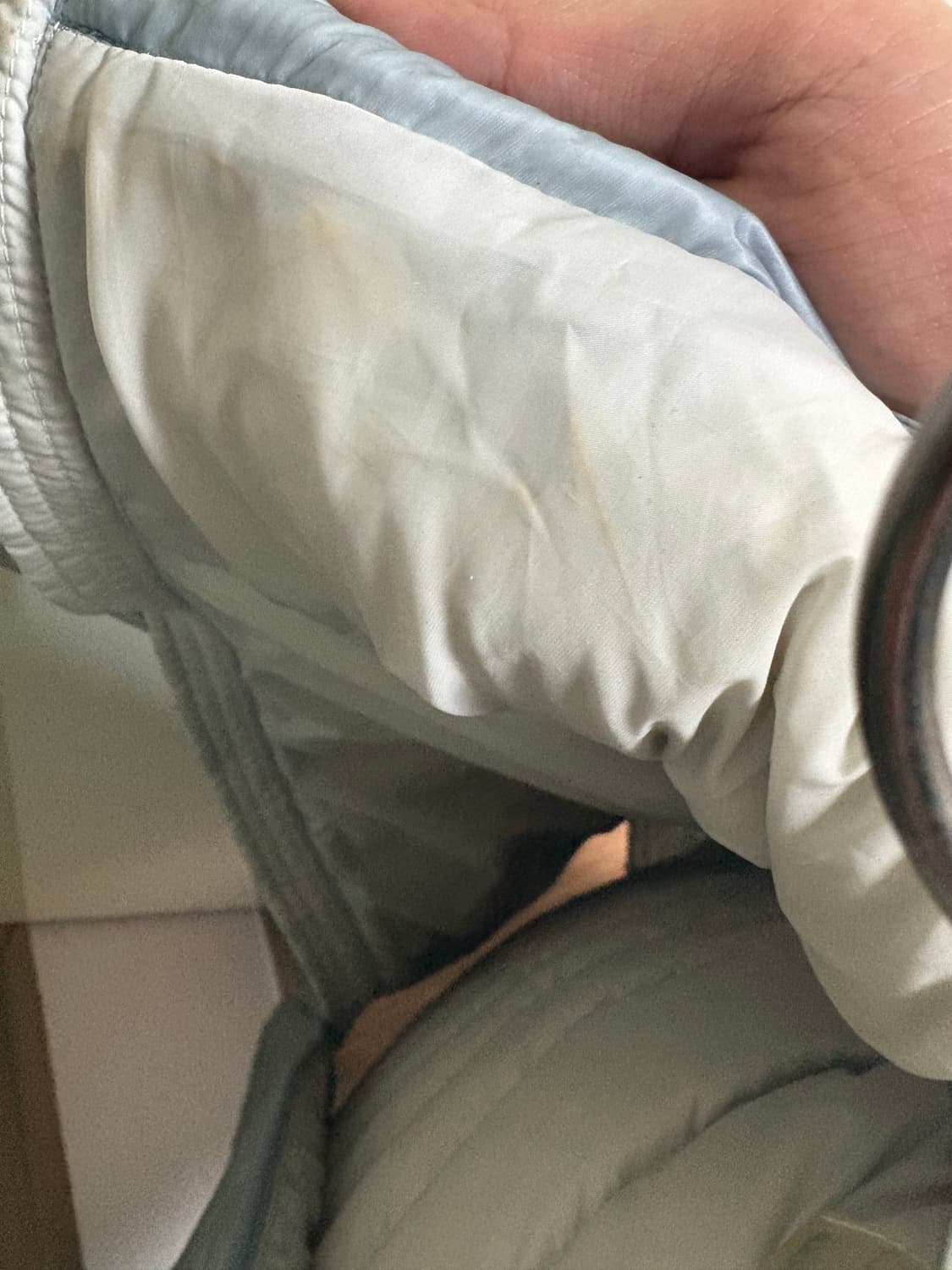 산산기어 23FW 경량패딩 스카이블루 상품이미지5