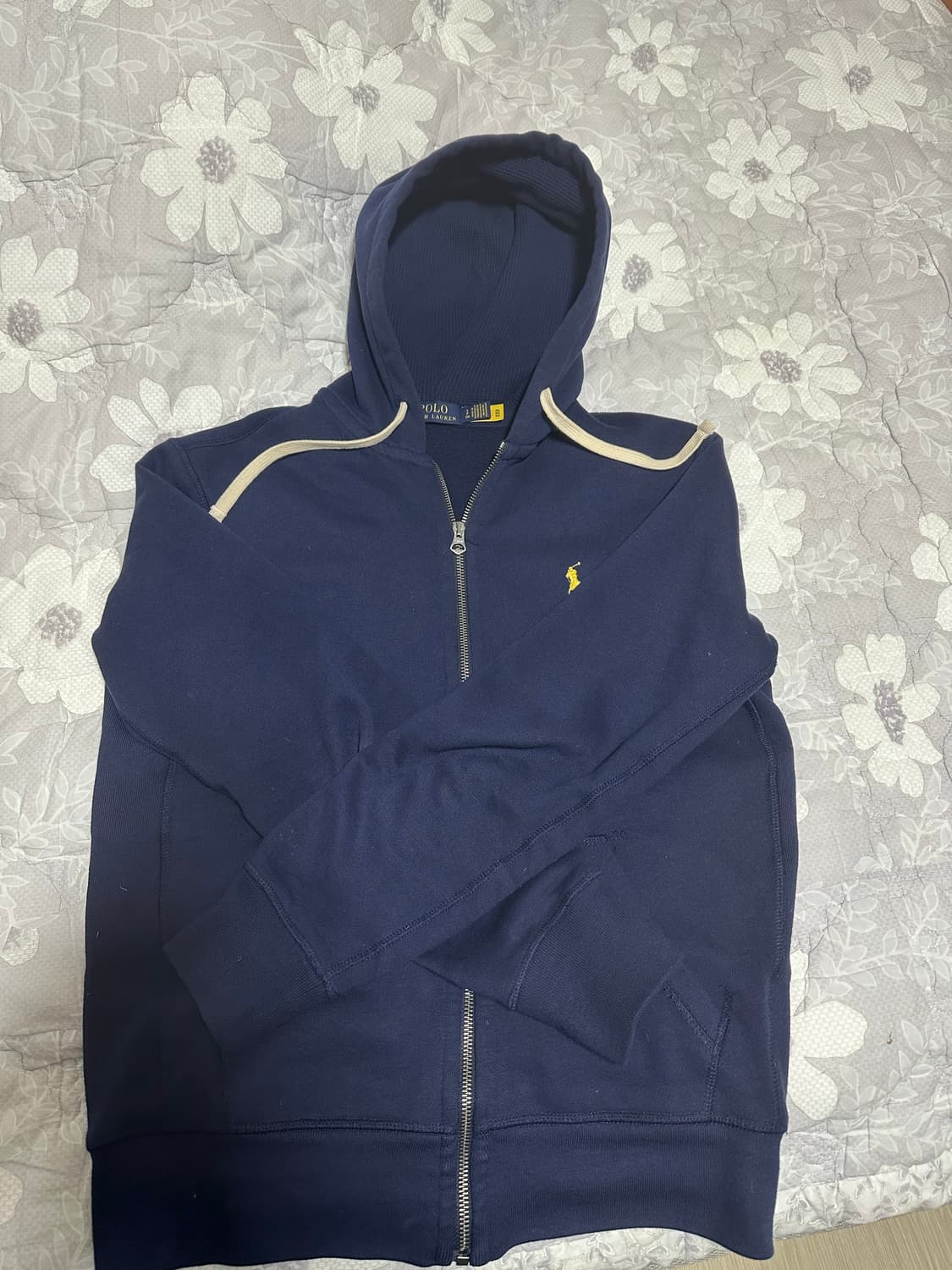 폴로 후드집업 네이비 s 상품이미지1