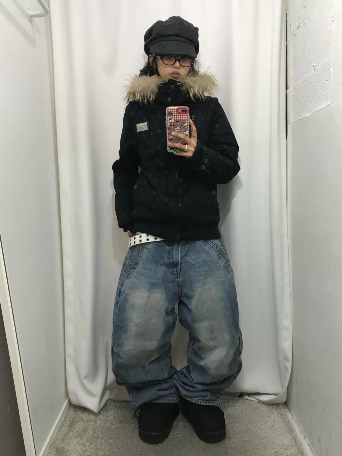 KarlKani Fur Padded JK 상품이미지3