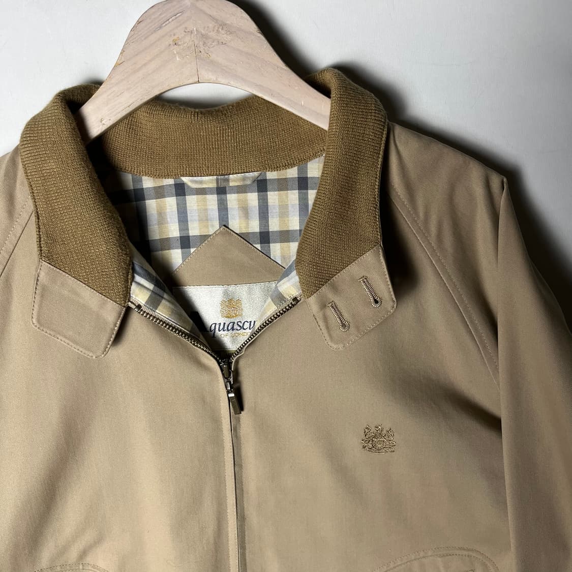 [Aquascutum] 아쿠아스큐텀 코튼 헤링턴자켓 상품이미지2