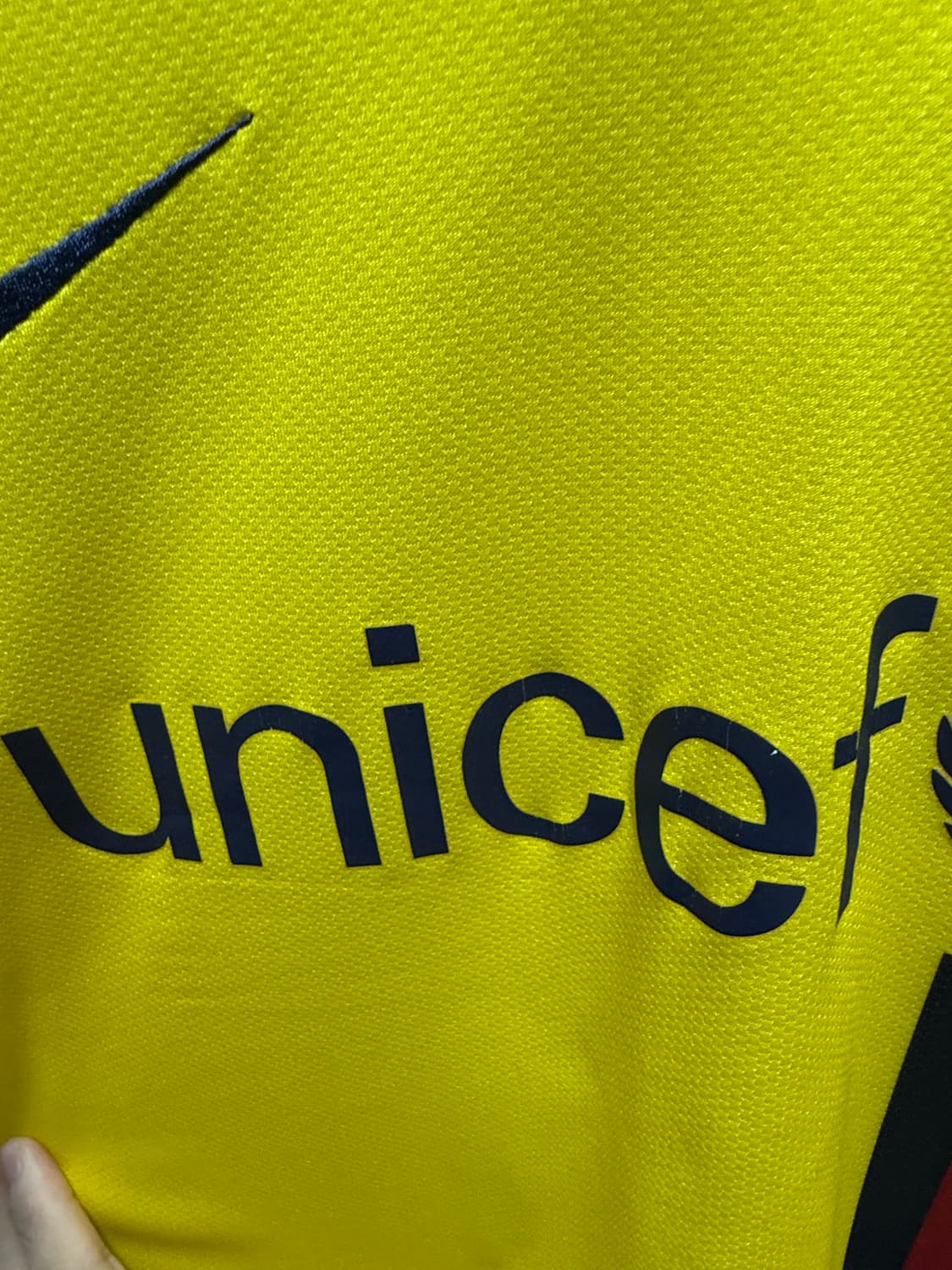 08/09 바르셀로나 어웨이 메시 유니폼 상품이미지3