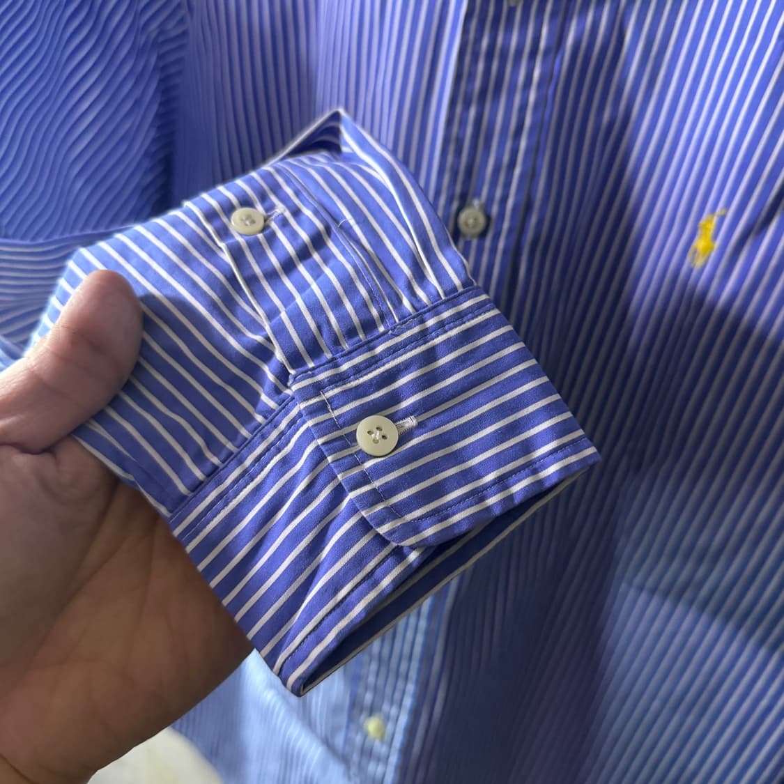 폴로 랄프로렌 스트라이프 남성 셔츠 L (남성 100-슬림 105) 상품이미지5