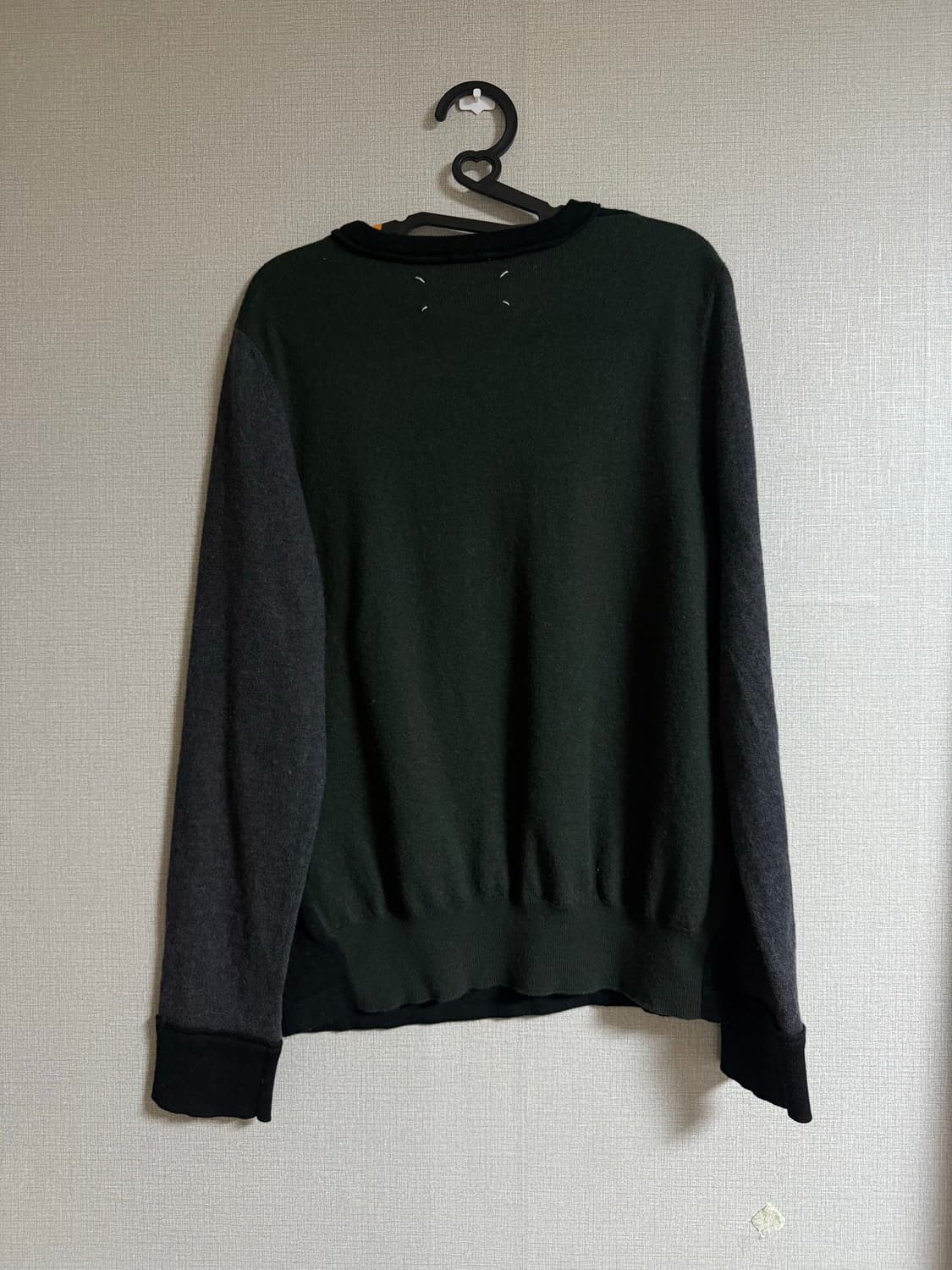 정품 마르지엘라 아카이브 배색 스티치 니트 남여공용 상품이미지4