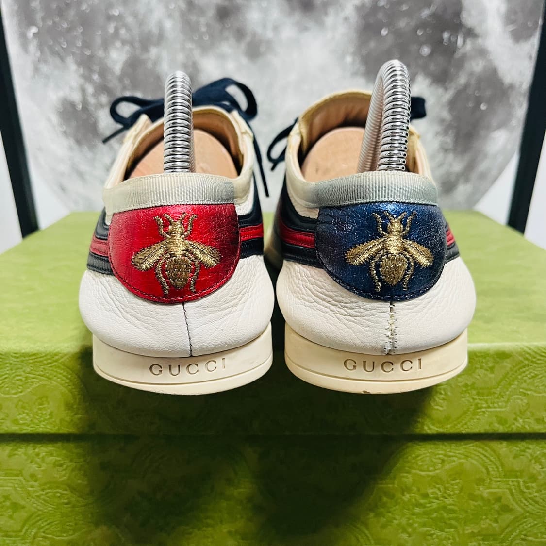 정품 7) 구찌 꿀벌 파라체르 스니커즈 260~265 상품이미지4