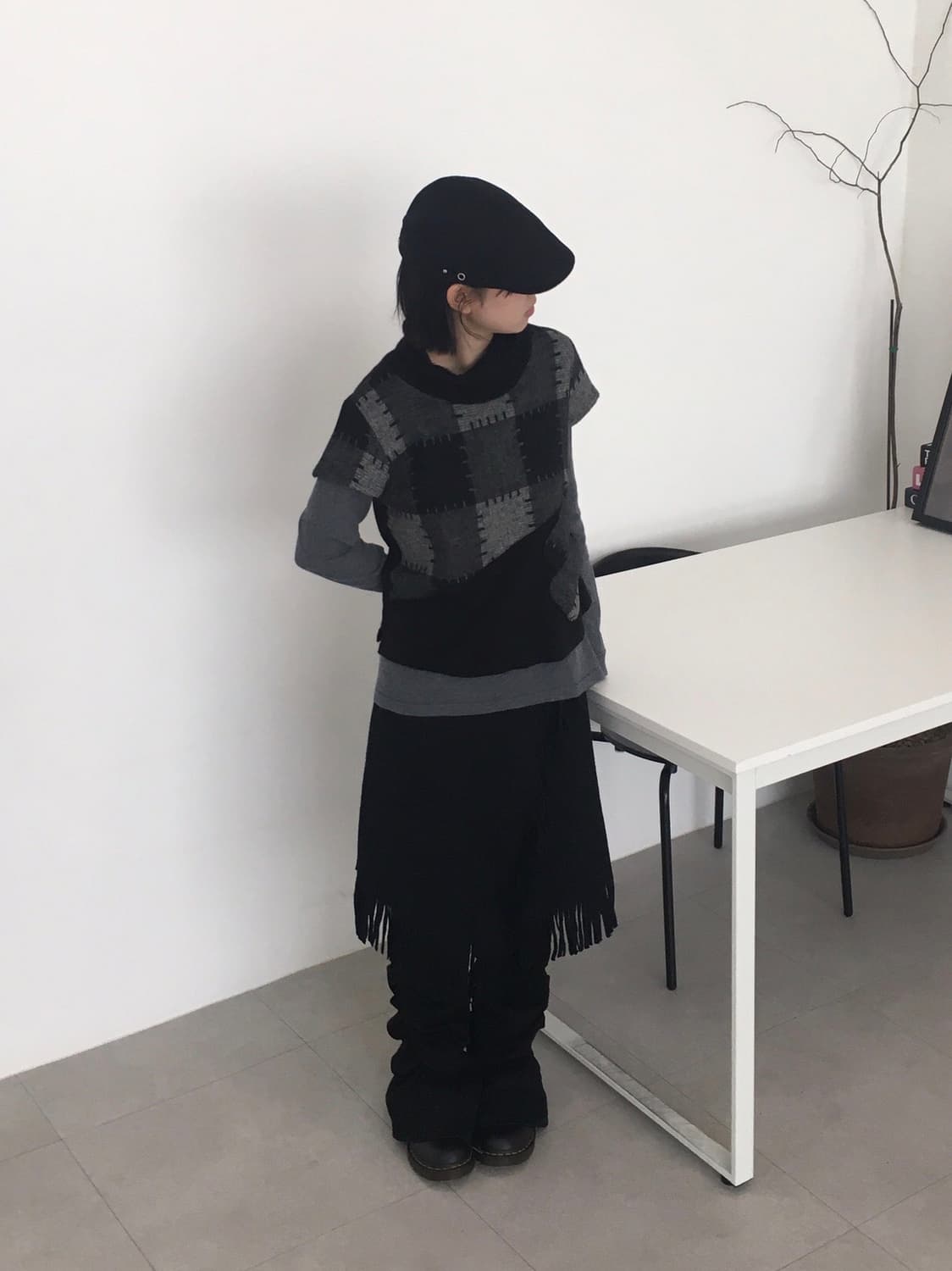 Hatual fringe set 상품이미지3