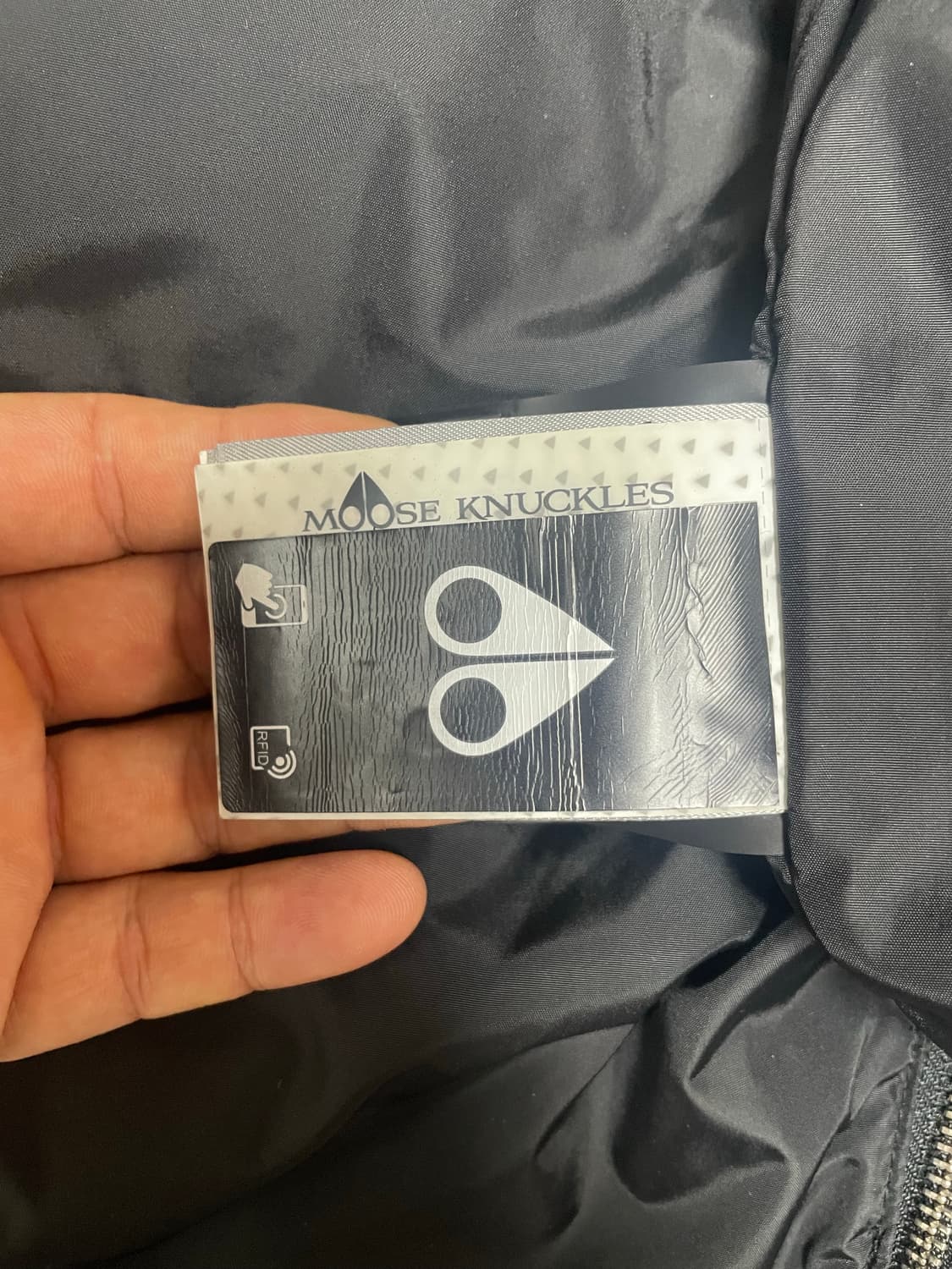 파워정품) 신형 21fw무스너클 쓰리쿼터 남성 블랙 패딩 M 상품이미지4