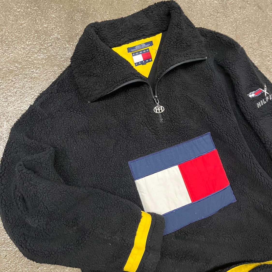 90s 타미힐피거 F1 후리스 아노락 (105) 상품이미지3