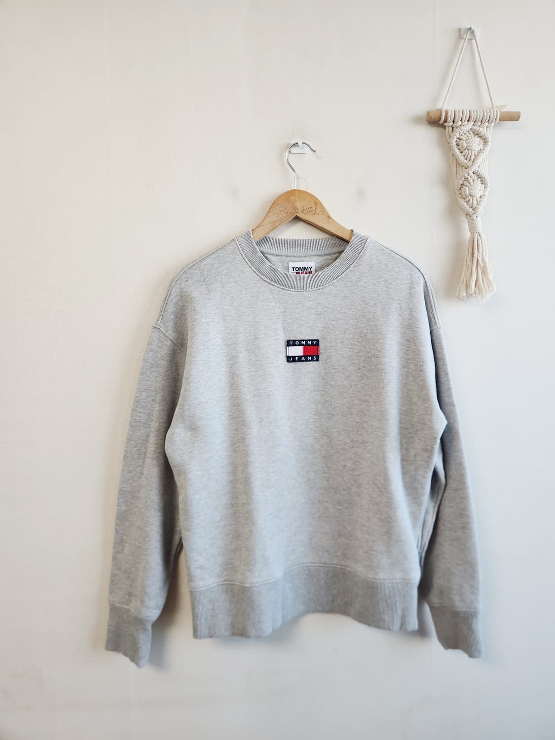 타미힐피거 오버핏 맨투맨 55-66/xs 상품이미지1