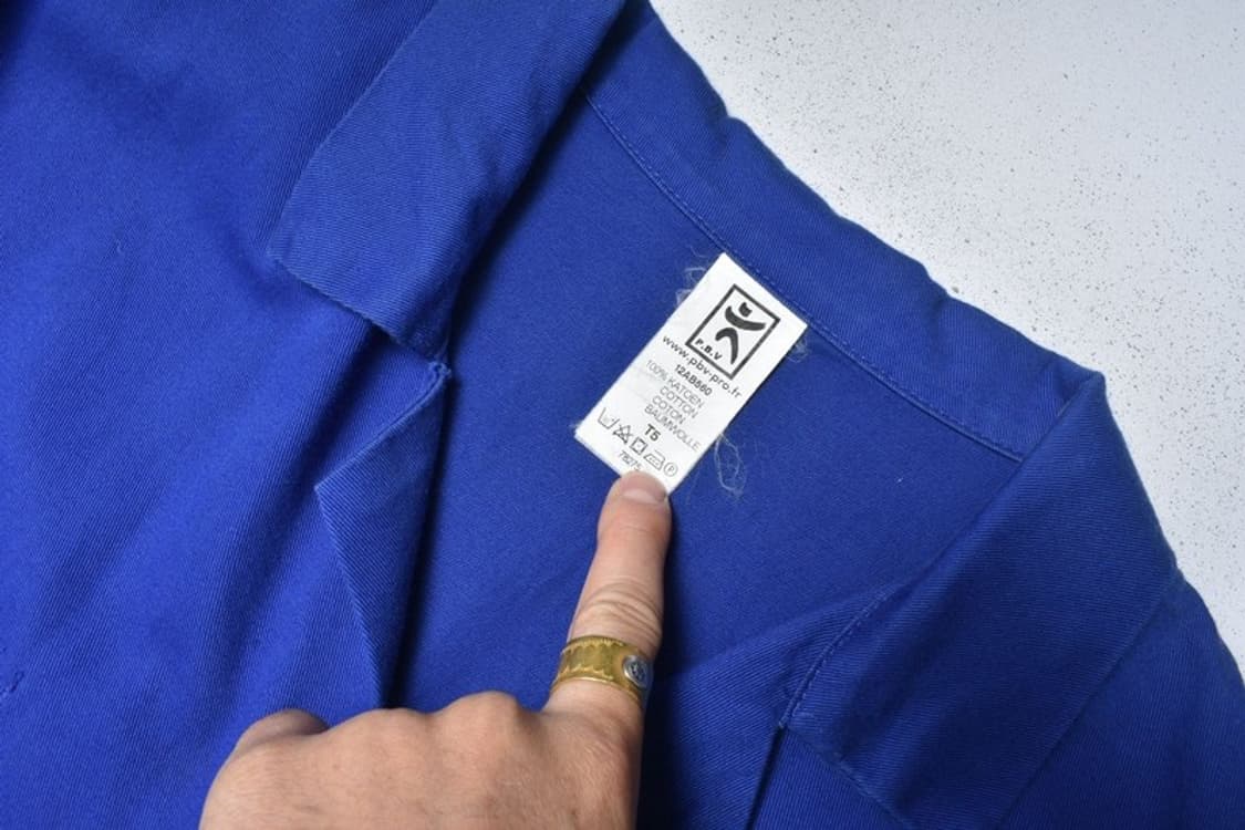 오리지널 빈티지 프렌치 자켓 샵코트 N0934 상품이미지8