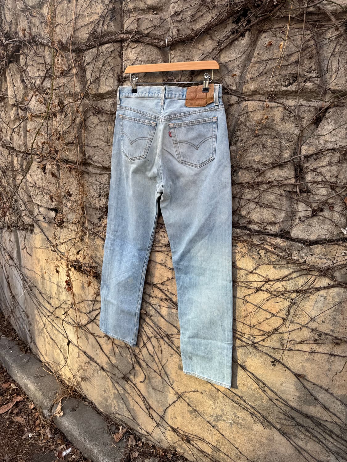 90s 리바이스 빈티지 501 레드탭 usa 데님 팬츠 32 상품이미지4