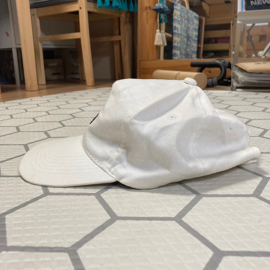 (OS) 넘버나인 박스로고 캡 화이트 상품이미지5