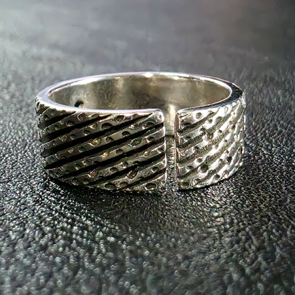 Altair 실버 남자 엔틱 빈티지 명품 별 유성 운석 반지 상품이미지4