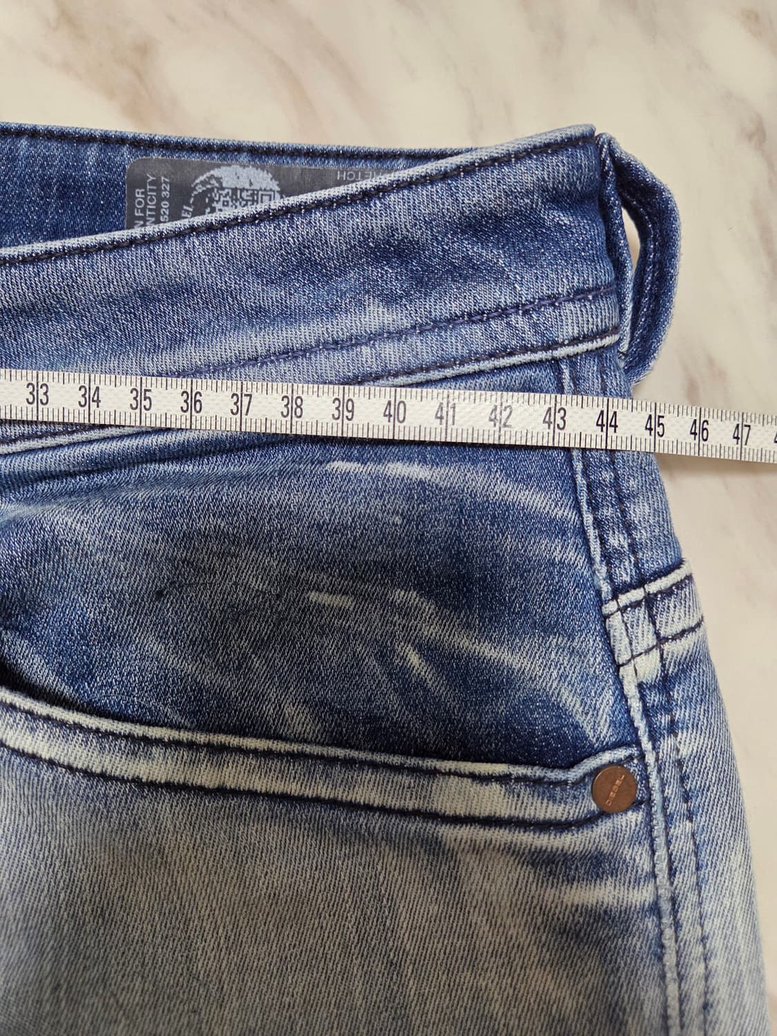 디젤 토머-T 데님팬츠 상품이미지8