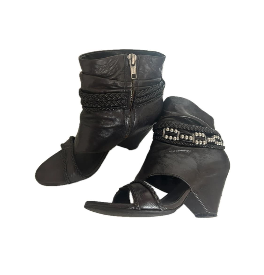 Ash 아쉬 샹그리라 블랙 앵클 부티 부츠 상품이미지1