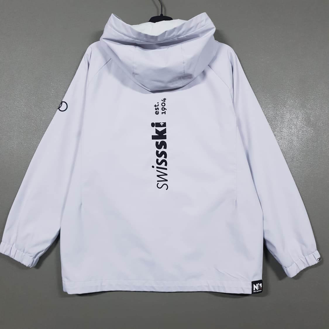 여성 85) 데상트 신형 21FW 스위스스키팀 아우디 후드 바람막이 자켓 상품이미지9