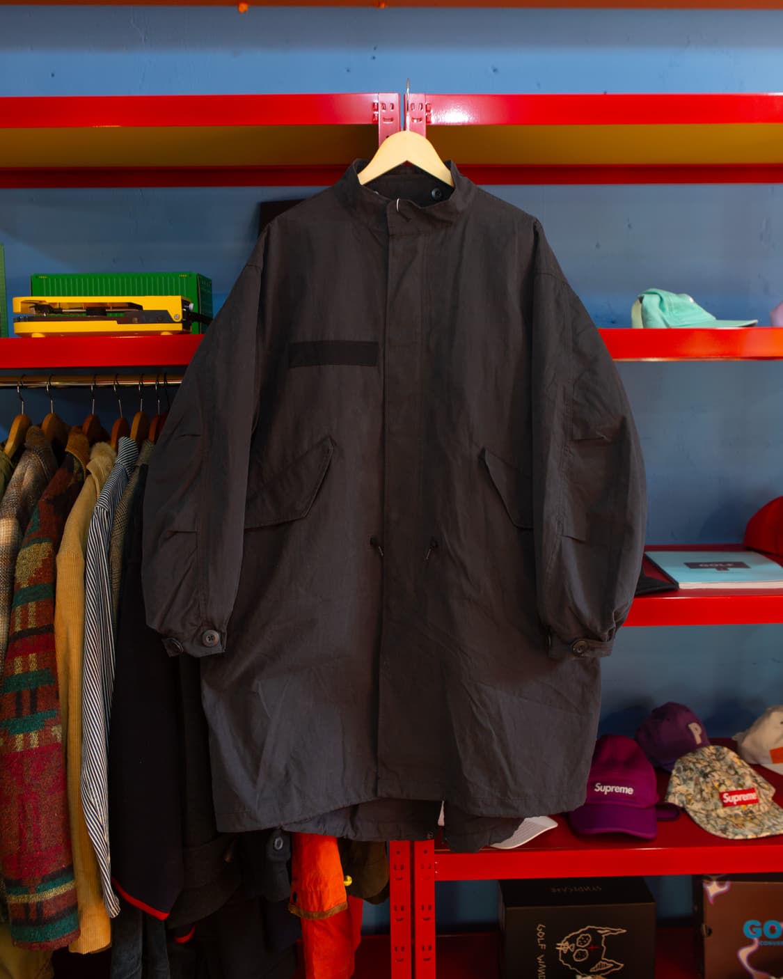 빔즈 하트 M65 2way 피쉬테일 파카 블랙 상품이미지1