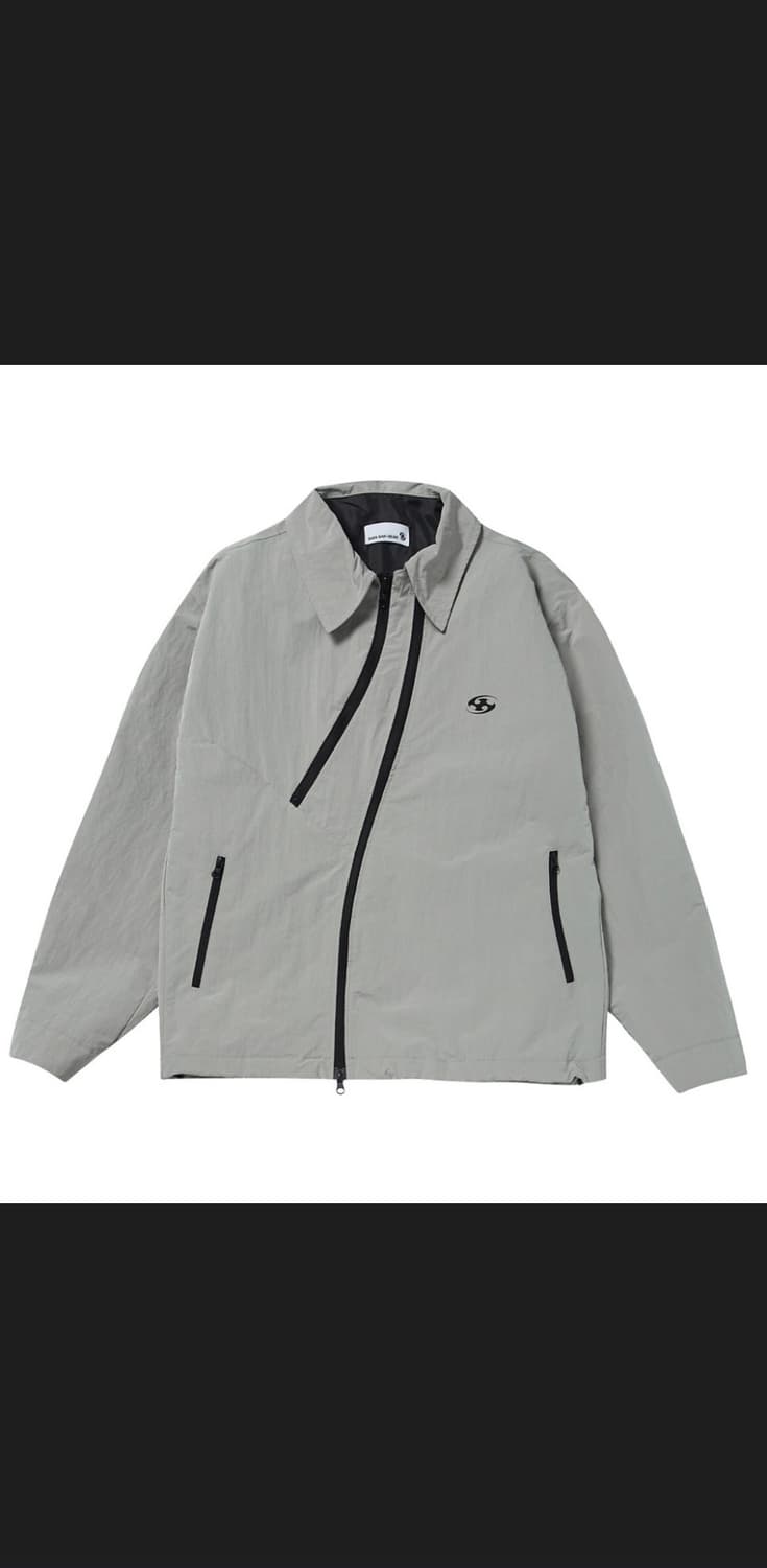 산산기어 22SS 코치자켓 그레이 3 size 상품이미지1