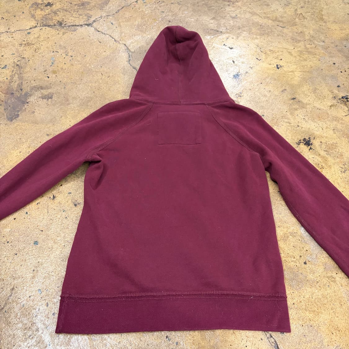 아베크롬비 버건디 후드집업 상품이미지4
