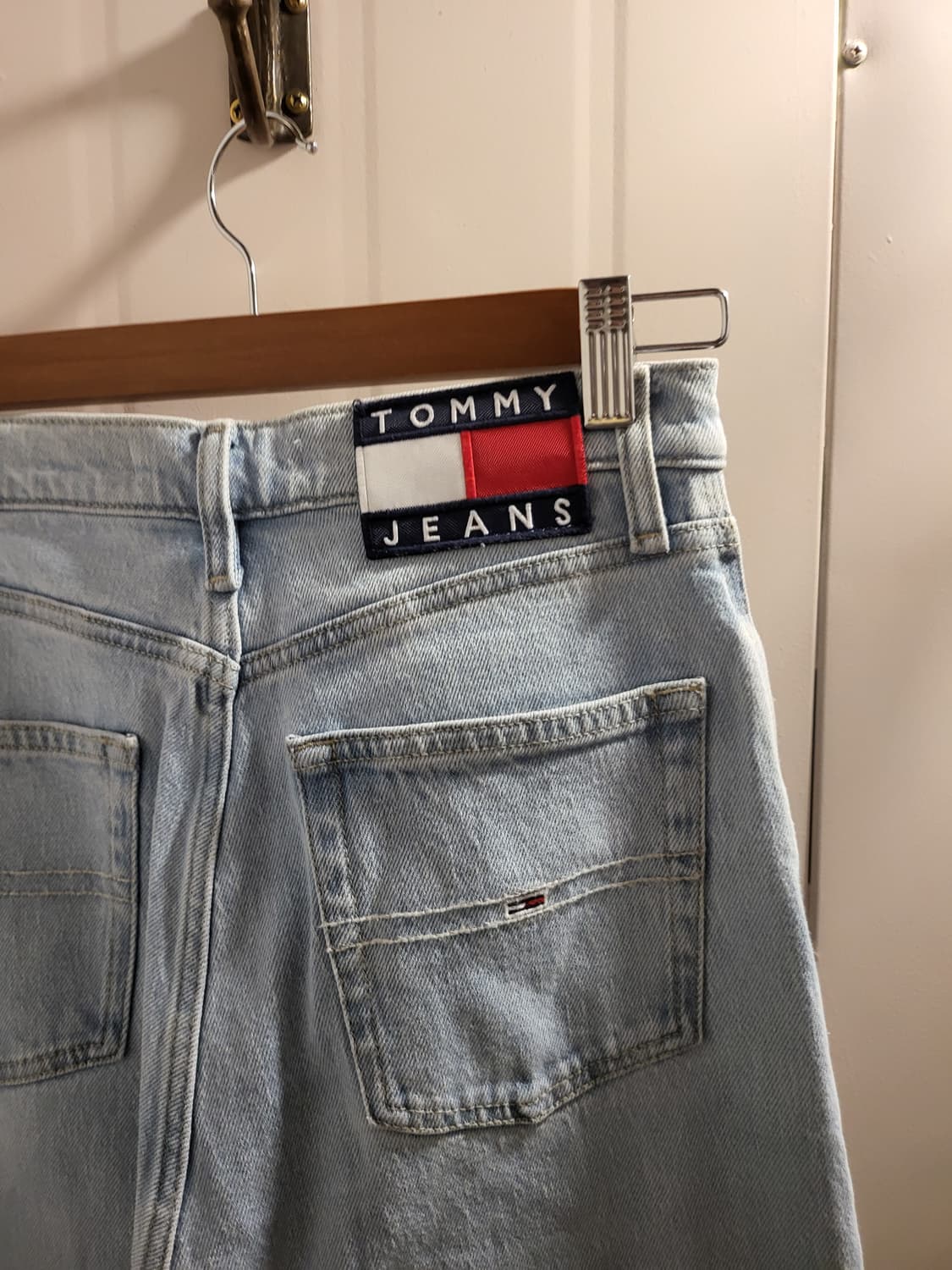 [26]타미진스 와이드 데님 팬츠 연청 상품이미지2