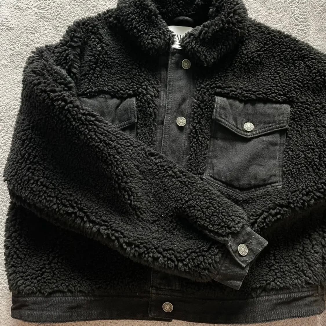 자라 뽀글이 자켓 상품이미지2