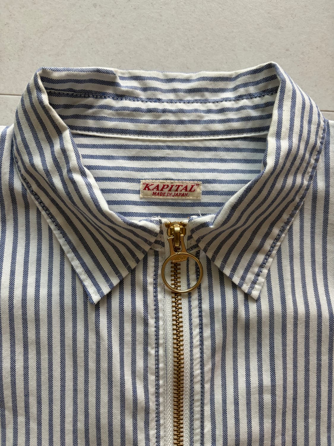 캐피탈 스트라이프 드리즐러 워크셔츠 상품이미지4