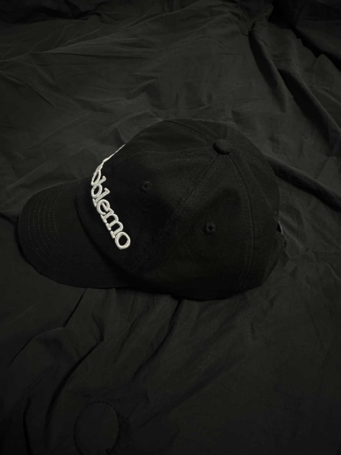 Aries 로고 볼캡 Black 상품이미지2