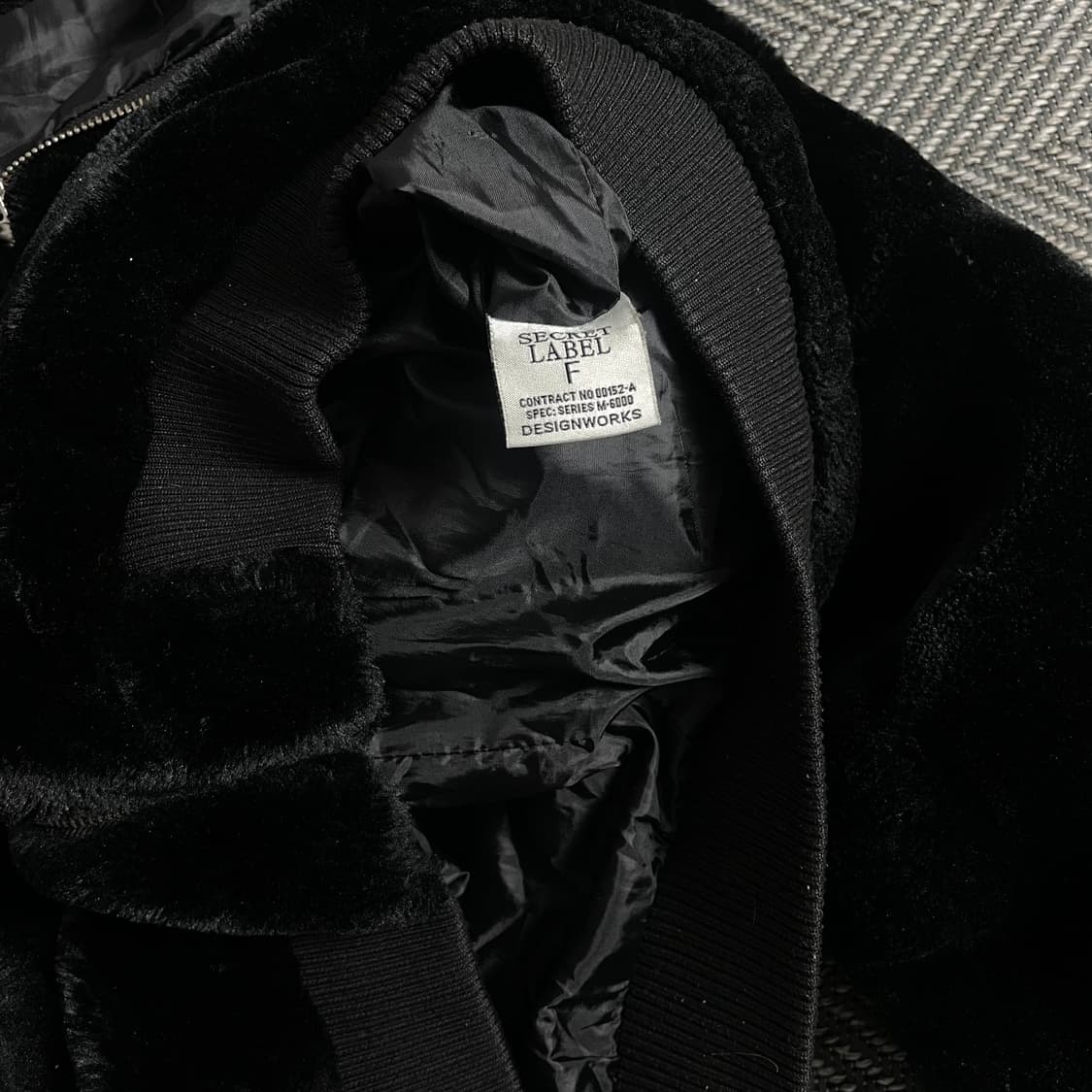 빈티지 y2k 퍼 후드 자켓y 3785 상품이미지8