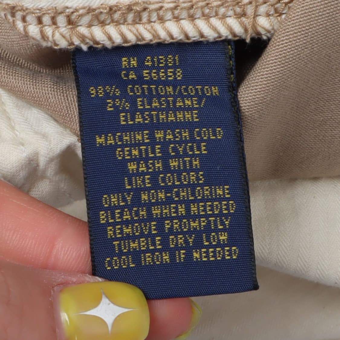 폴로 랄프로렌 베이지 유틸리티 카고 팬츠 상품이미지8