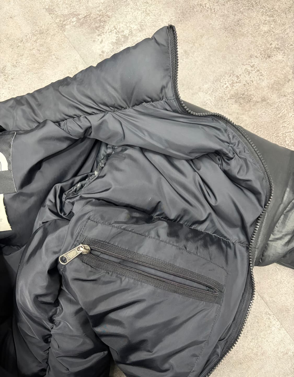 노스페이스 700 해외판 블랙 구형 눕시 구스패딩 상품이미지8