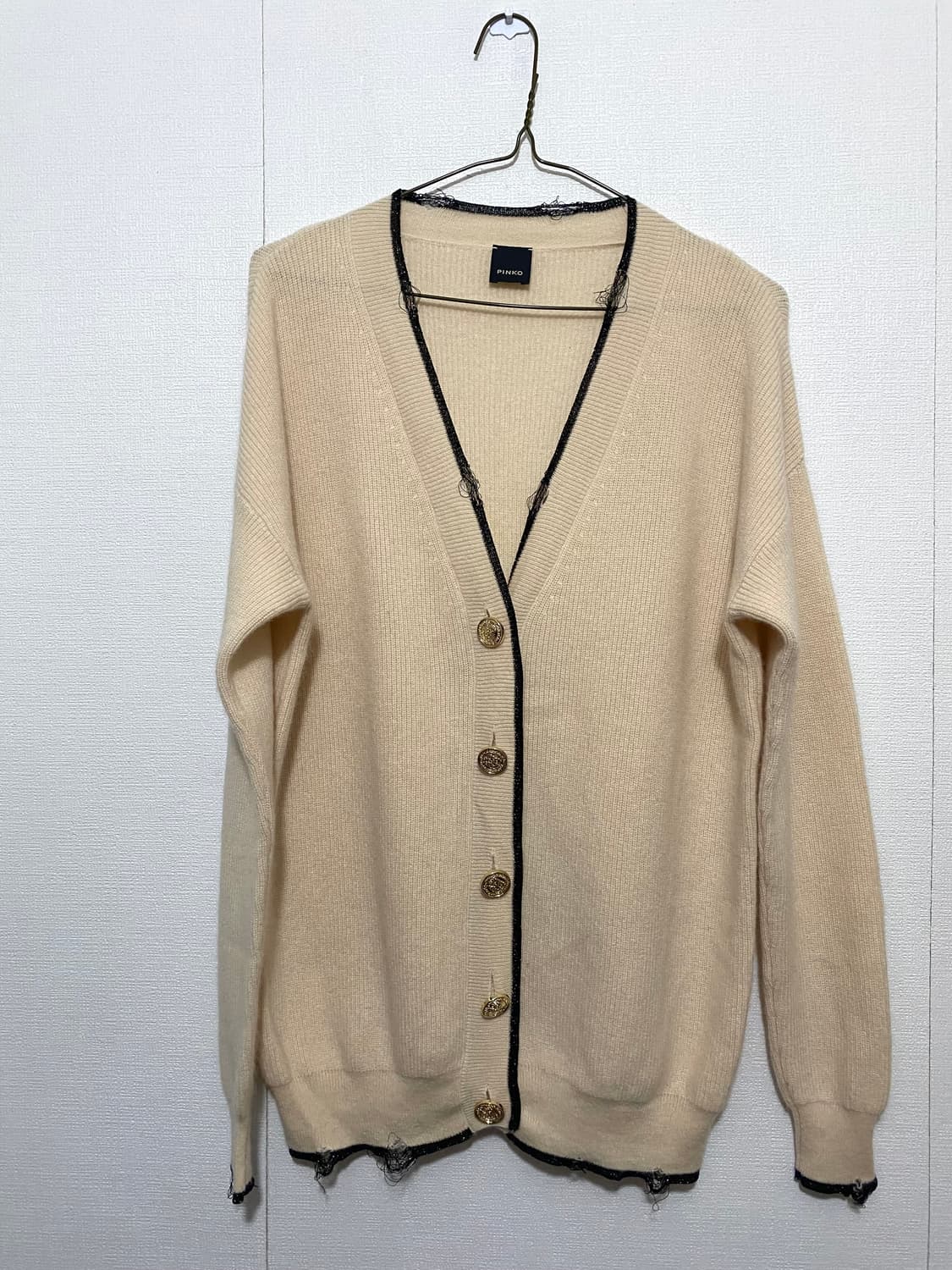 PINKO 버튼 포인트 울 가디건 (수영가디건) 상품이미지5