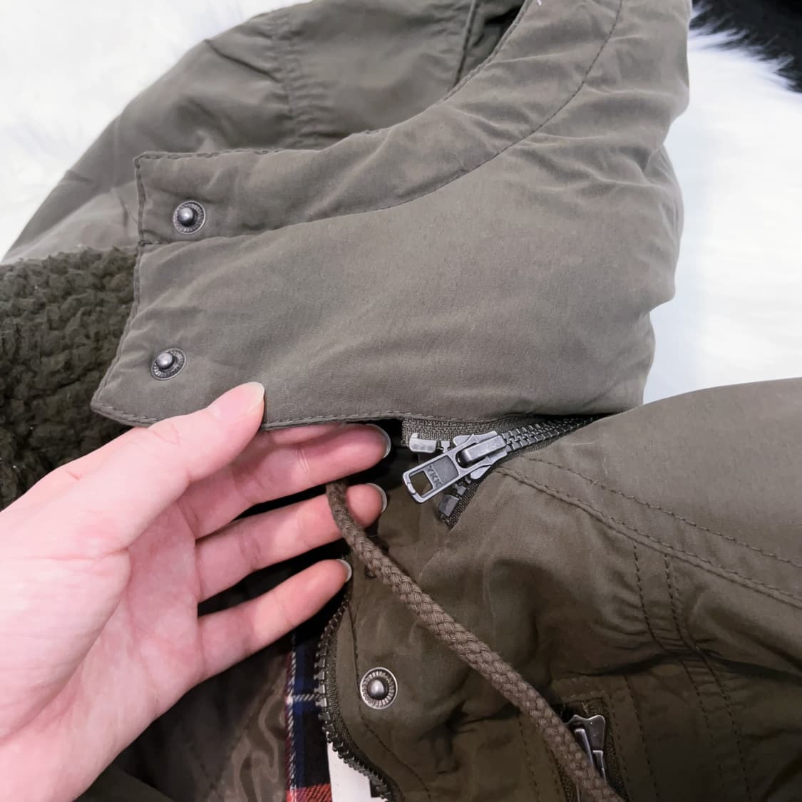 y2k 하이넥 셔링 자켓 00s 상품이미지4