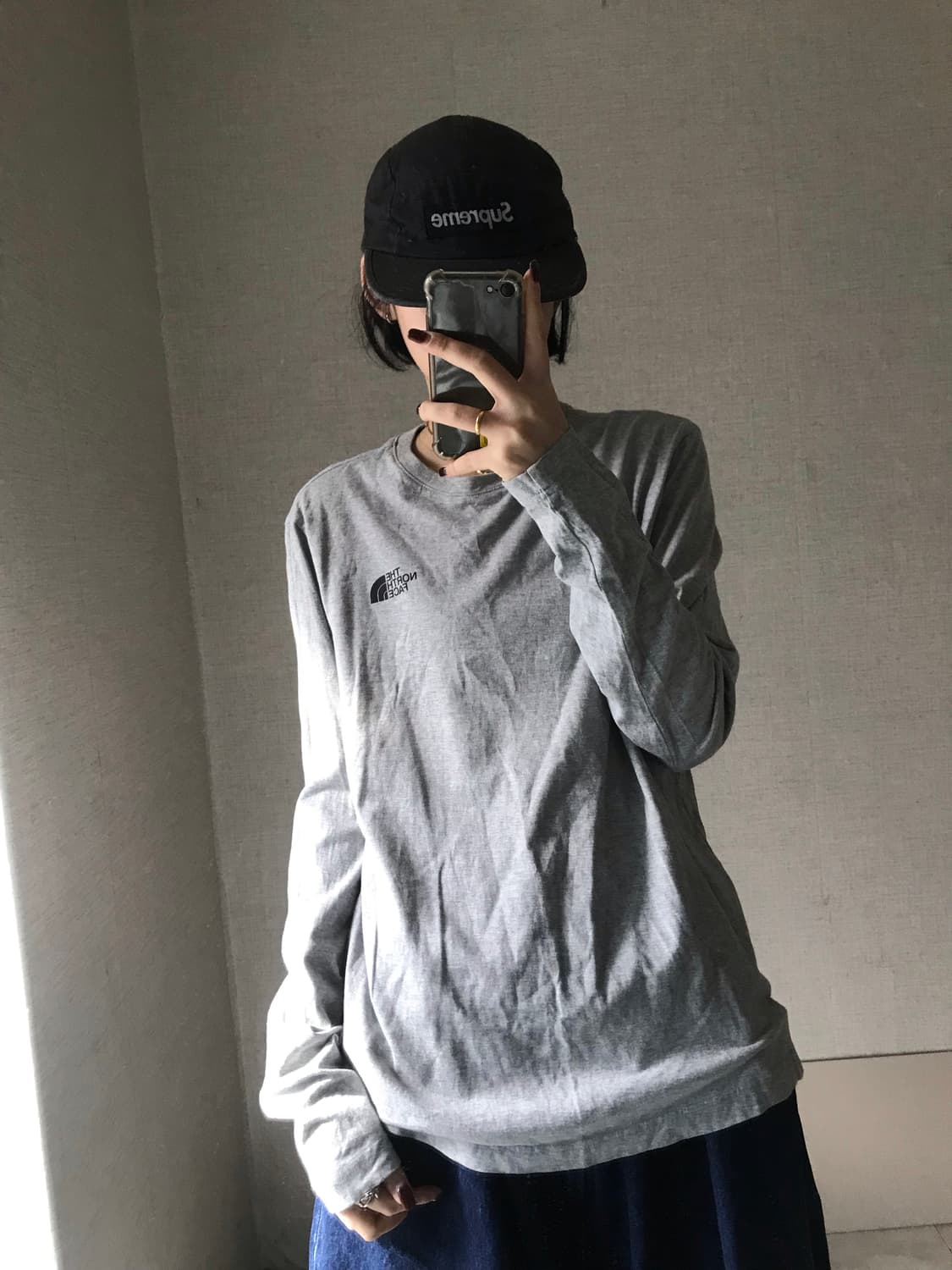 노페 그레이 롱슬리브 상품이미지4