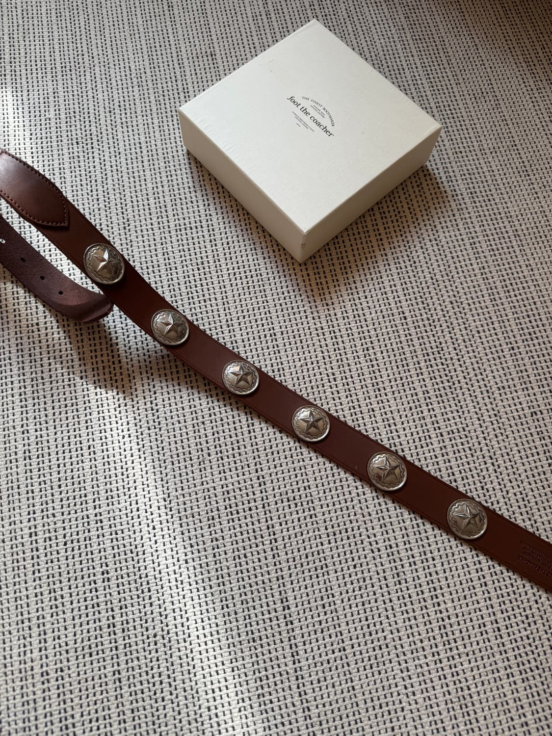 End custom jewellers 풋더코쳐 실버 웨스턴 콘쵸 벨트 상품이미지3