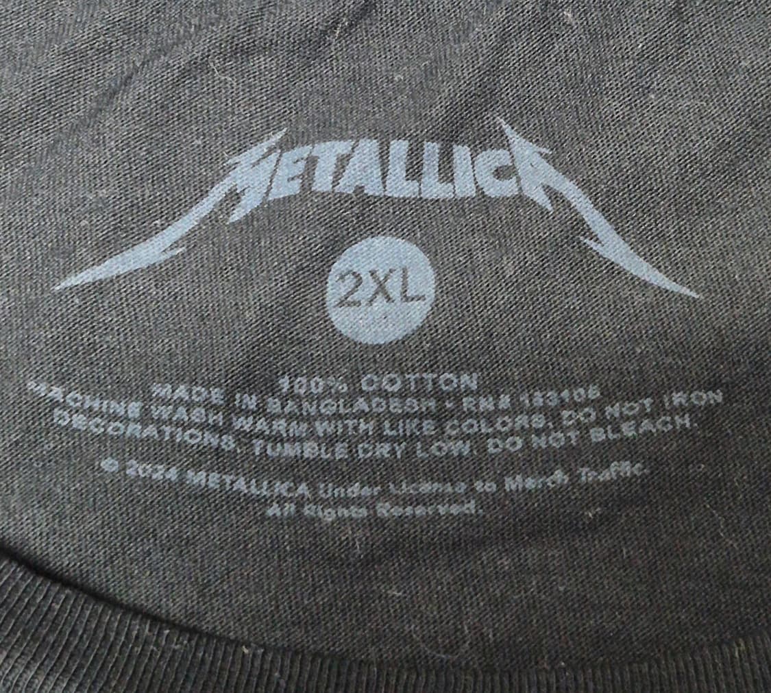 [XXL] 메탈리카 오피셜 티셔츠 -150 상품이미지4