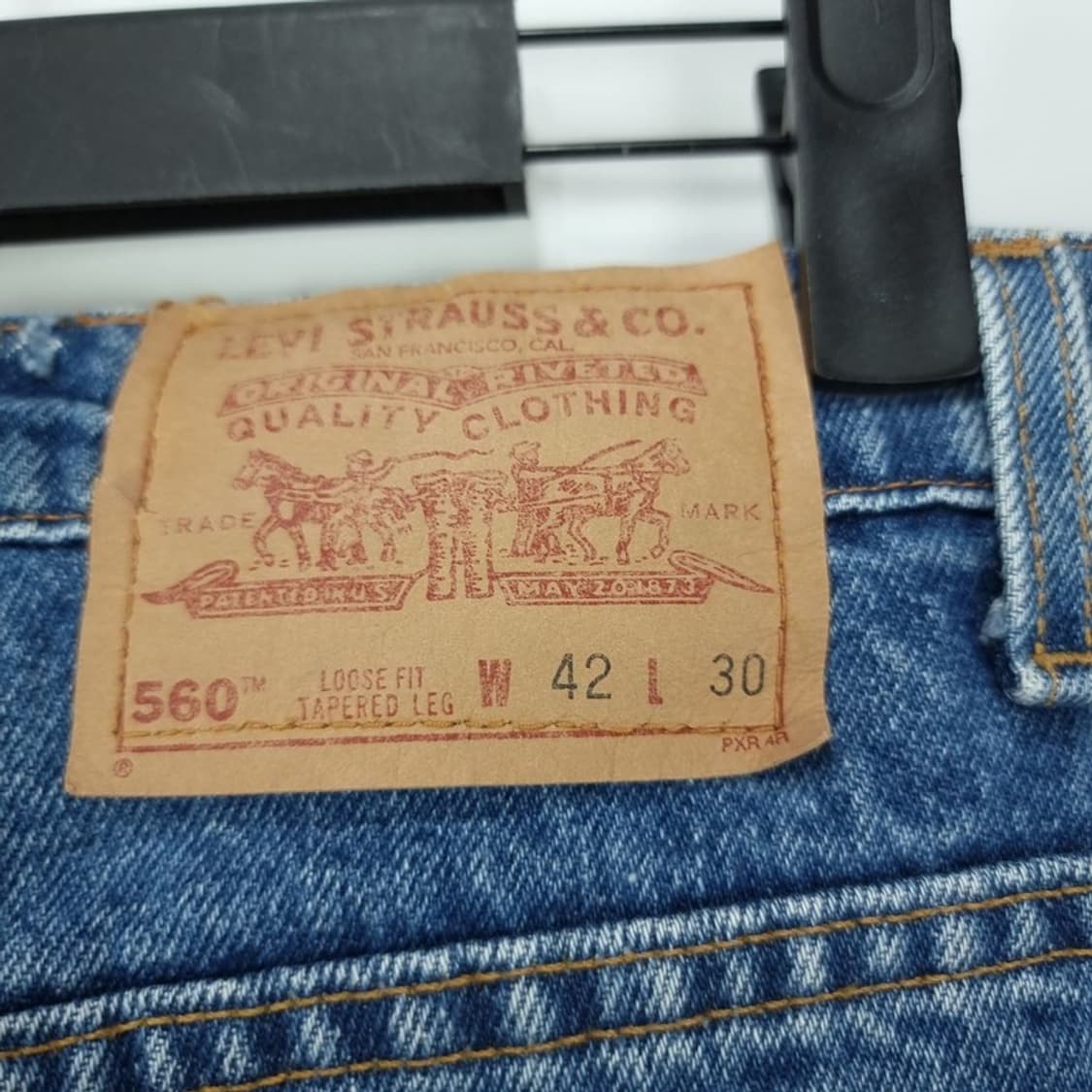 [리바이스] 560 빅사이즈 테이퍼드 데님 팬츠 청바지 M19838 상품이미지6