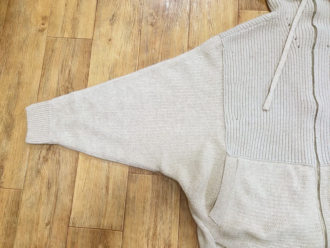 시스템(SYSTEM) 라쿤울 돌먼 후드니트가디건 프리사이즈 상품이미지8