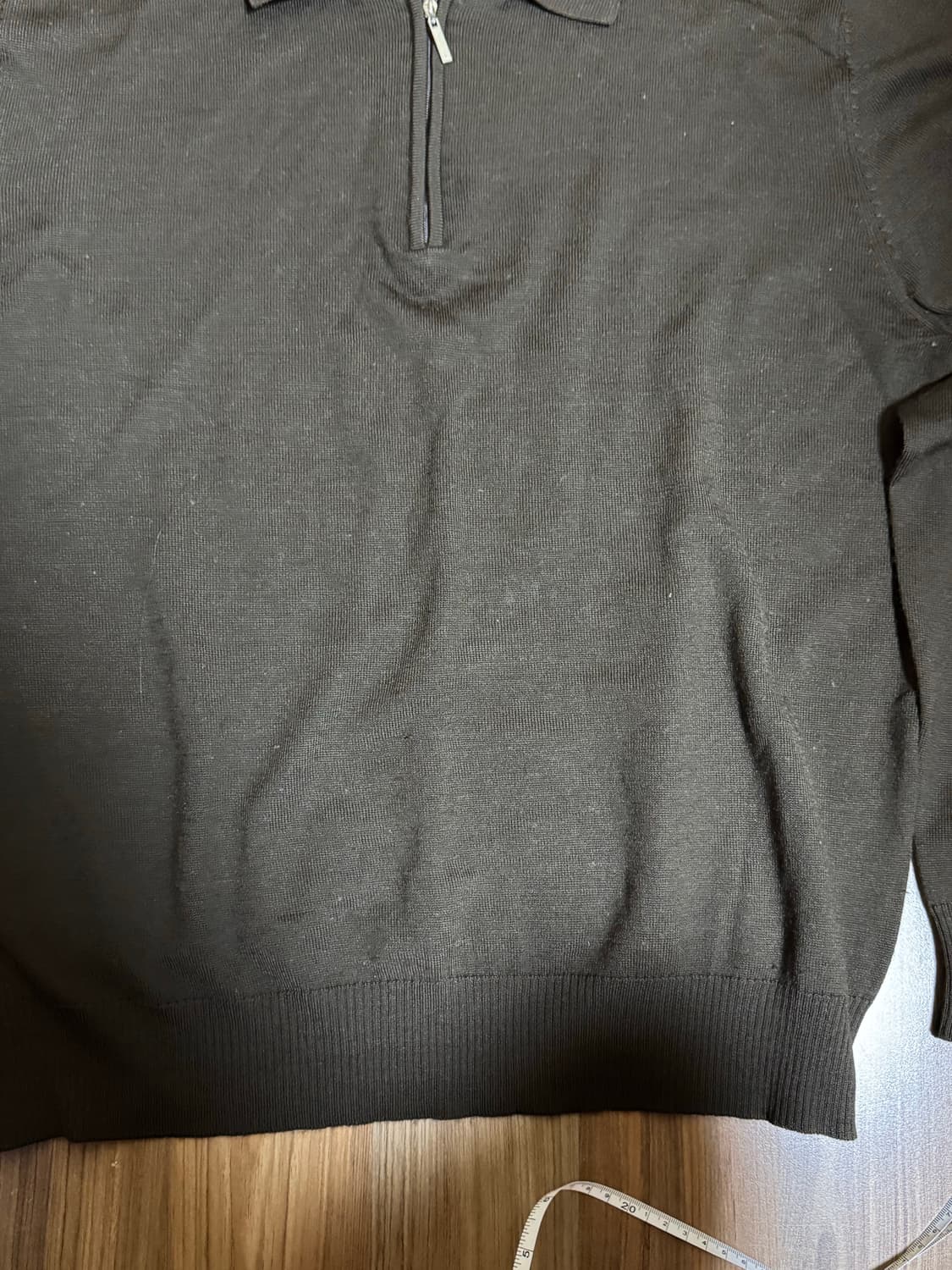 빠니깔레 panicale 브라운 카라 집업 상품이미지2