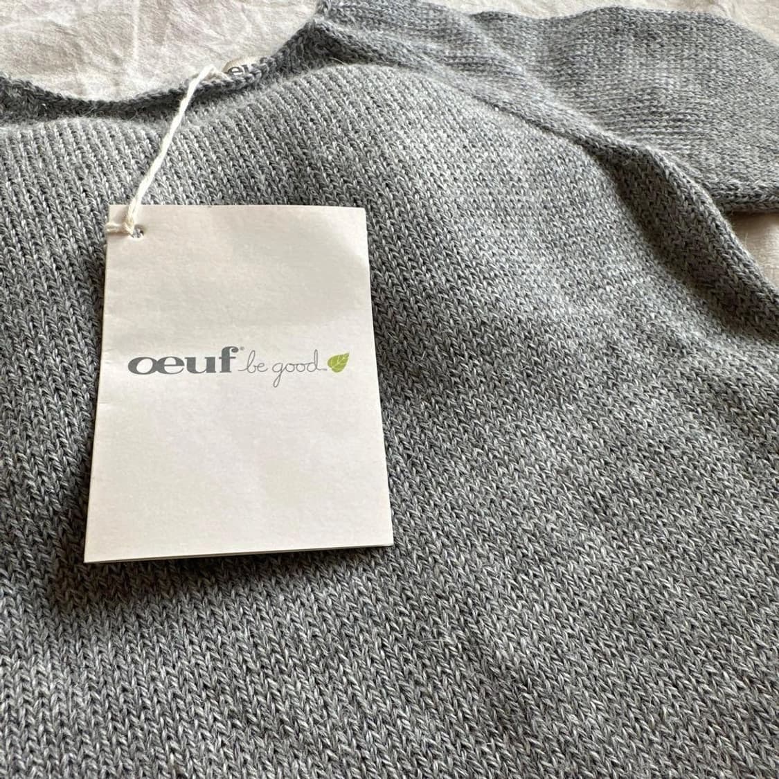 [택 ⭕] Oeuf 우프 천사 프리미엄 아기 베이비 니트 상품이미지3