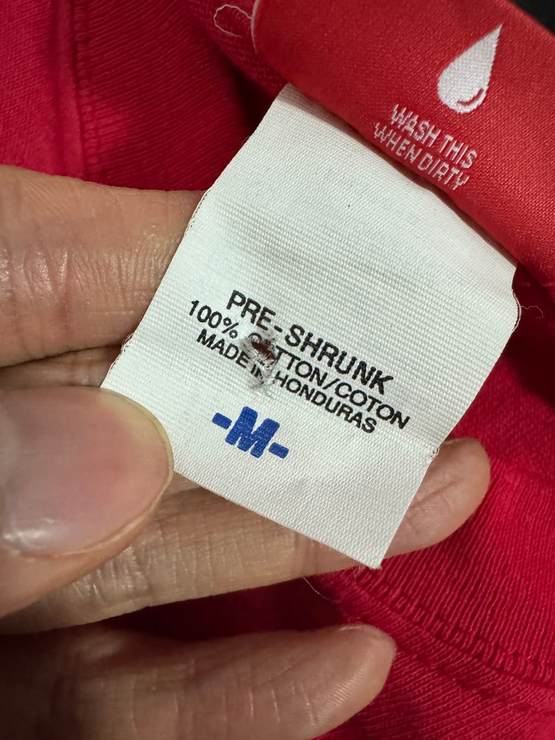 <새상품> 푸마 puma 레드 긴팔 티셔츠 M 상품이미지4