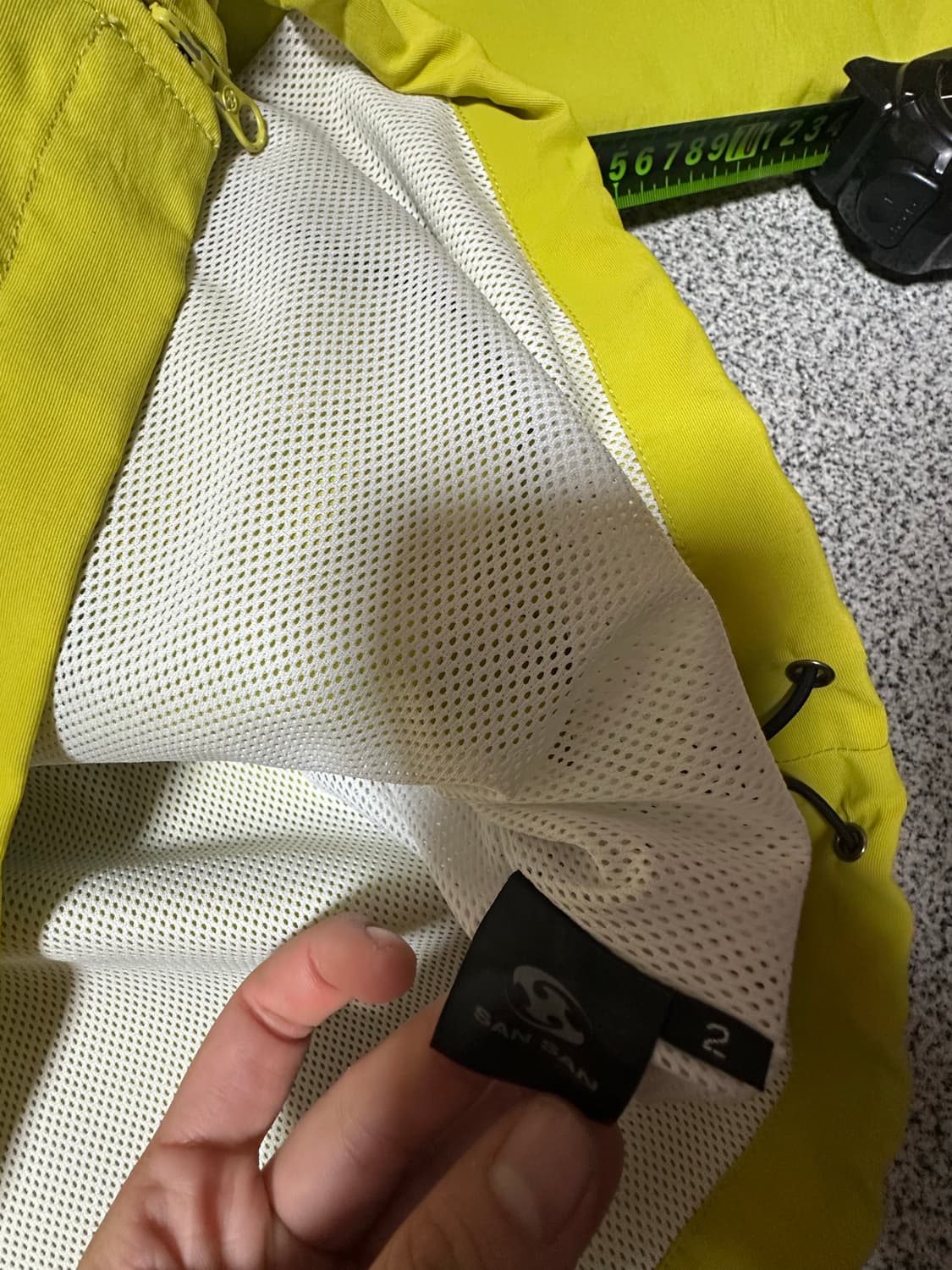 [2] 산산기어 도킹자켓 라임 상품이미지6