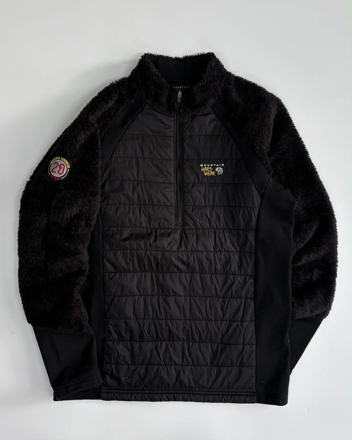 [L] 마운틴하드웨어 하이브리드 플리스 패디드 하프 집업 상품이미지1