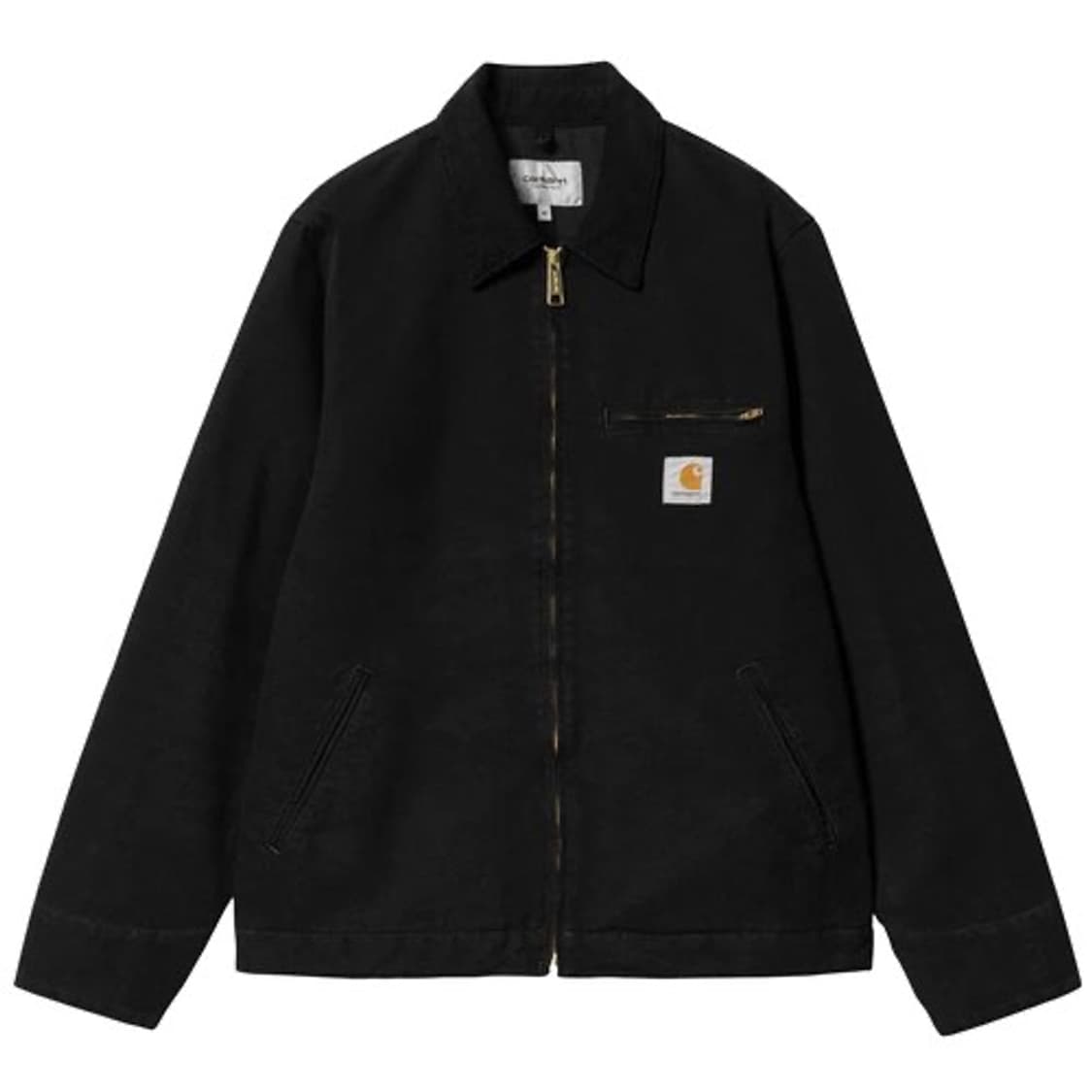 CARHARTT 칼하트 WIP 디어본 캔버스 디트로이트 워크 자켓 블랙 상품이미지6