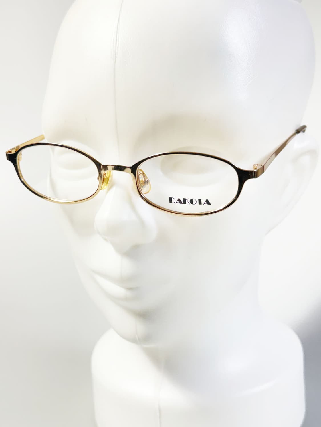 DAKOTA 골드 슬림 오벌 메탈 프레임 빈티지 안경 상품이미지8