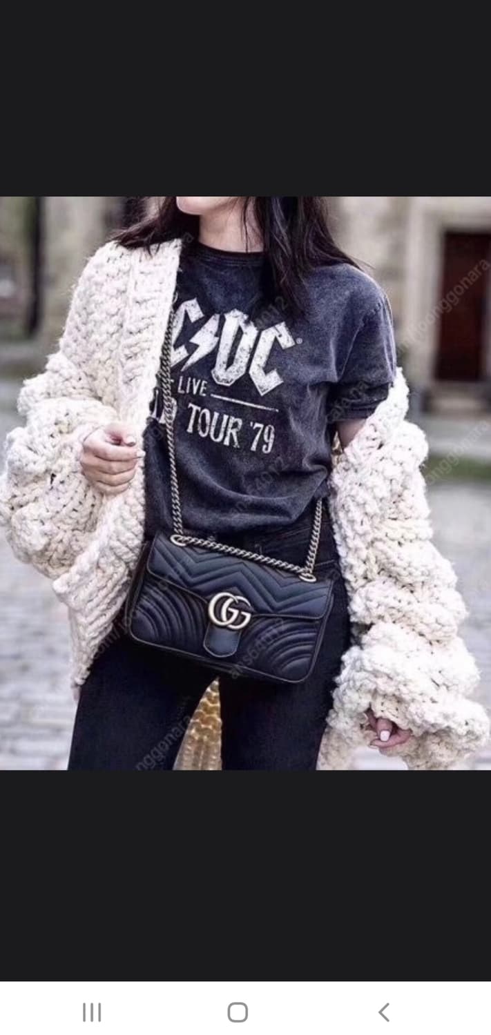 구찌 마몽 마틀라세 스몰 크로스백/숄더백 정품S급(감정O) 상품이미지1