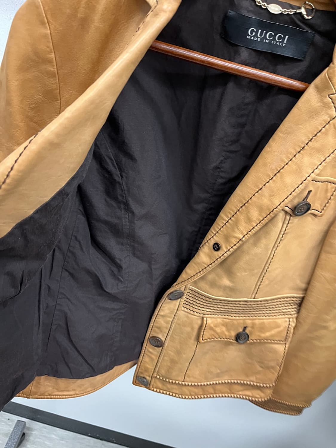 여) 구찌 컬랙션 웨스턴 레더자켓  상품이미지8