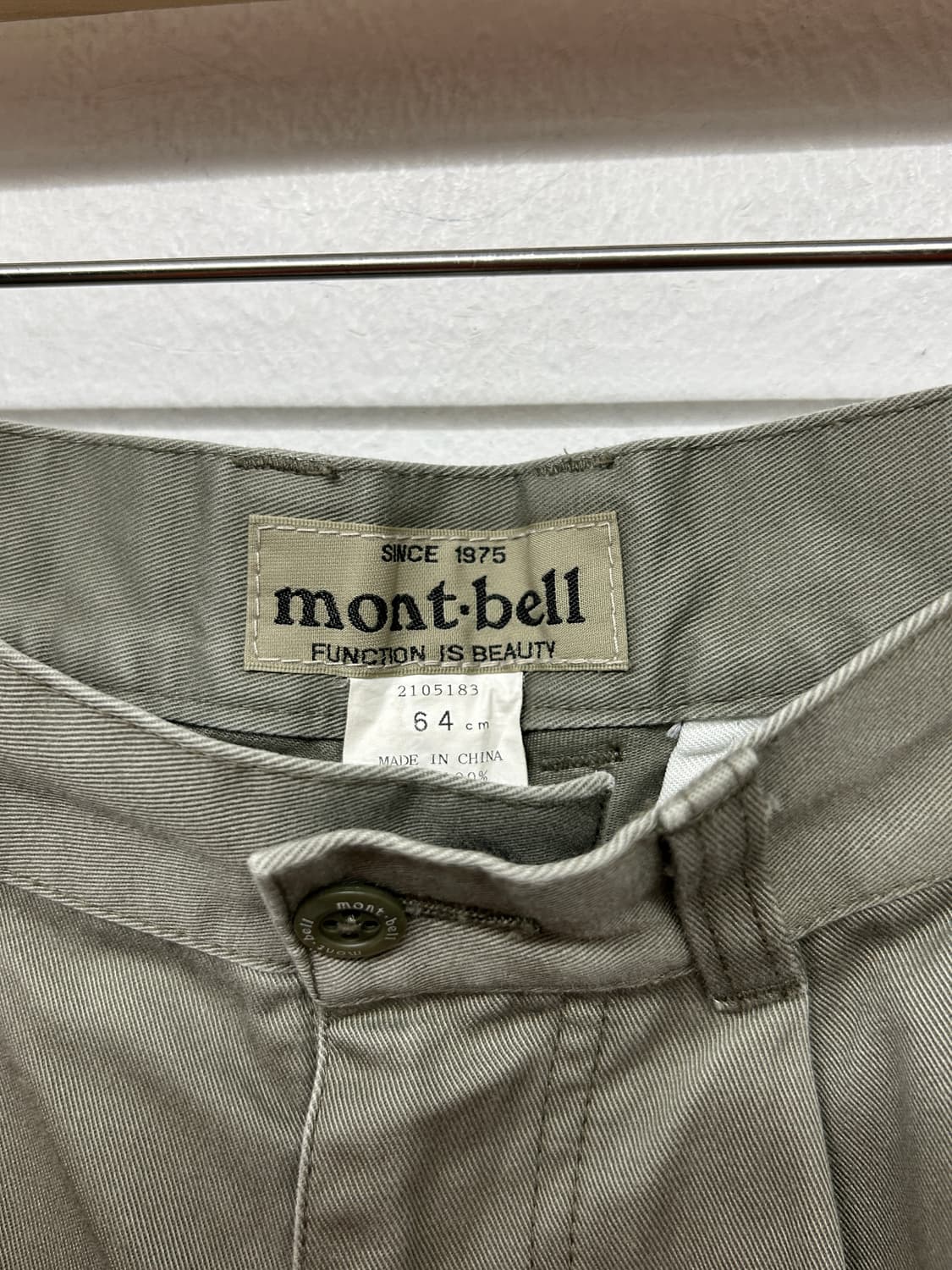 Jpn 몽벨 카키 치노팬츠 상품이미지4